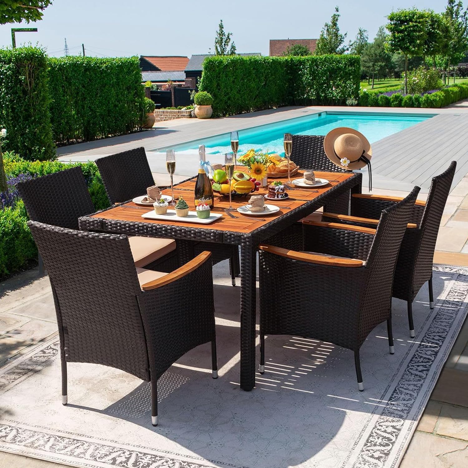 Acacia Wood Patio Dining Sets: The Honest Trade-Off Between Teak's Look and Half the Price