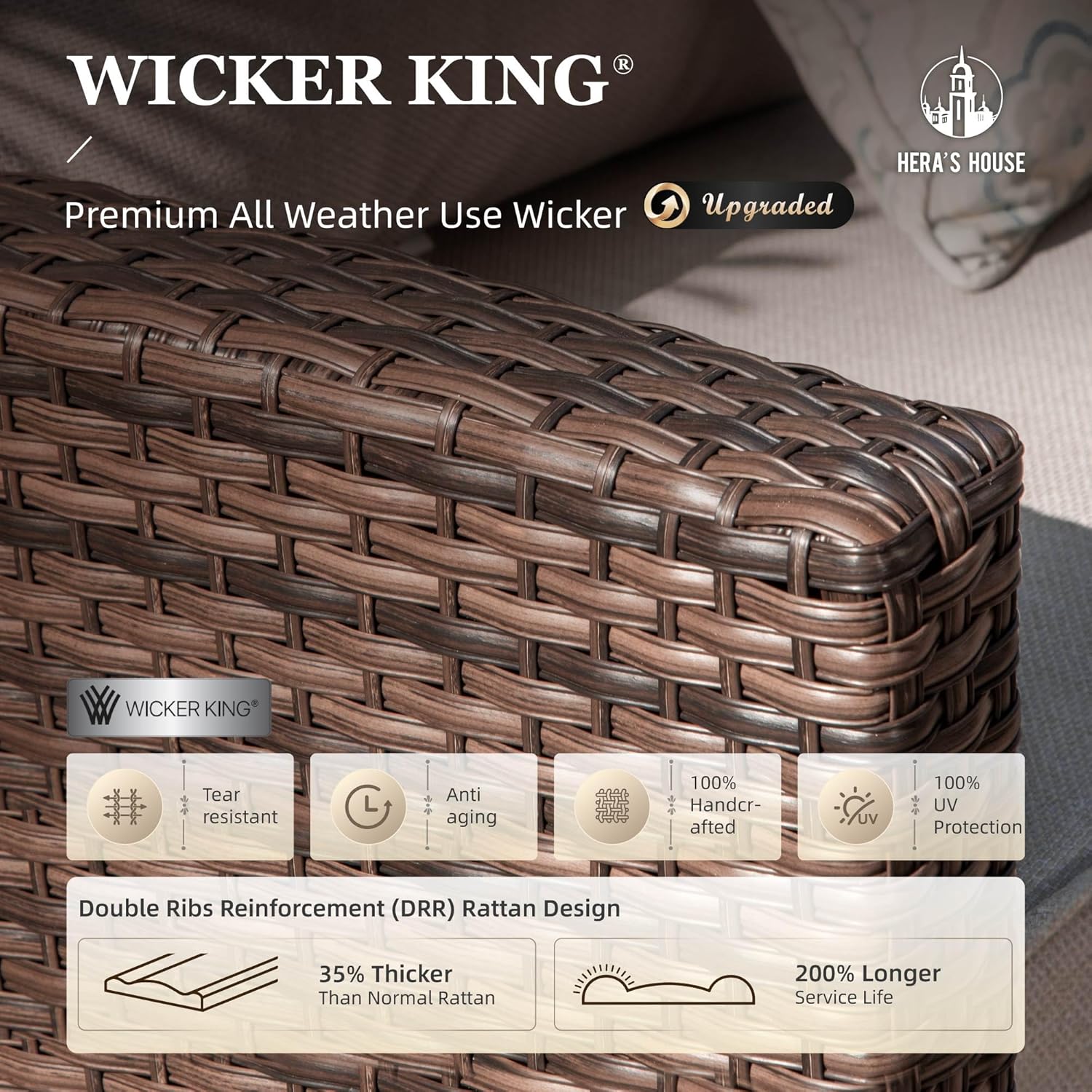 All-Weather Wicker Conversation Sets: Decoding Resin Types and Weave Quality So You Don't Buy Twice